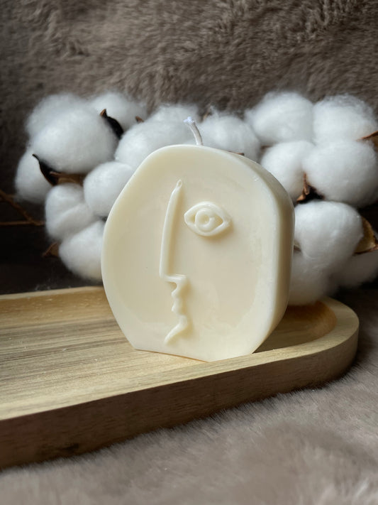 Round Face Candle 
