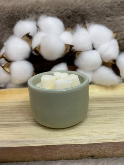 Vanilla scented candle