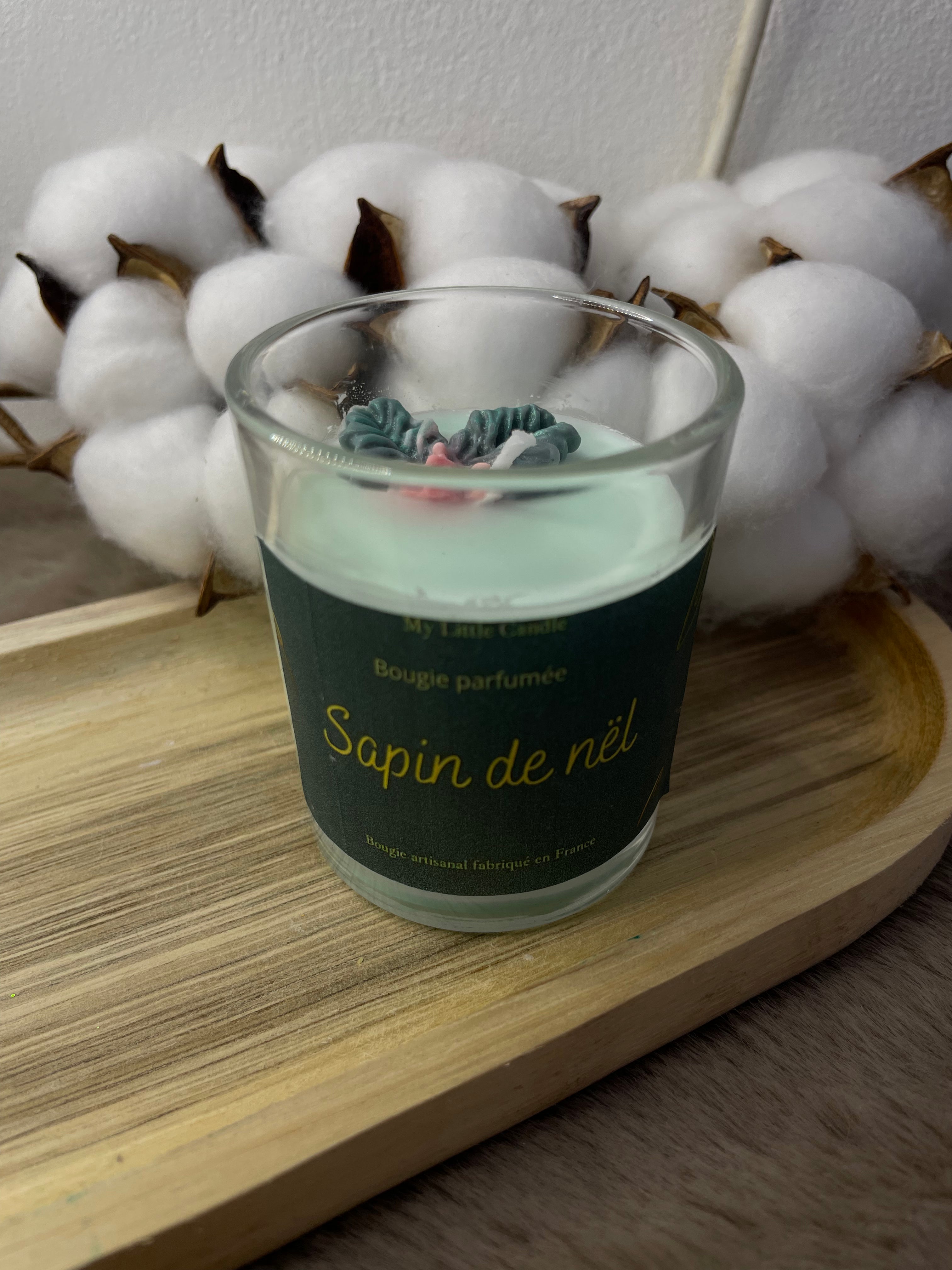 Bougie Sapin de Noël – Perle de cire